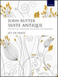 Suite Antique Flute, Harpsichord & Strings Set of Parts cover